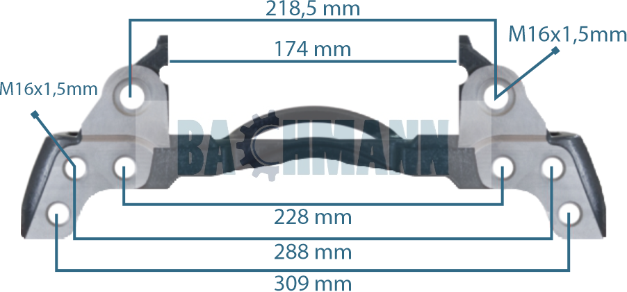 Caliper Carrier Man 12-160