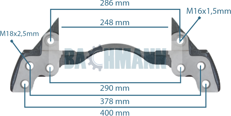 Caliper Carrier 22.5" Left&Right SCANIA