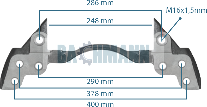 Caliper Carrier 22.5" Left&Right DAF