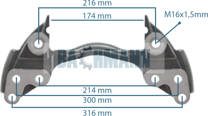 Caliper Carrier MB ATEGO