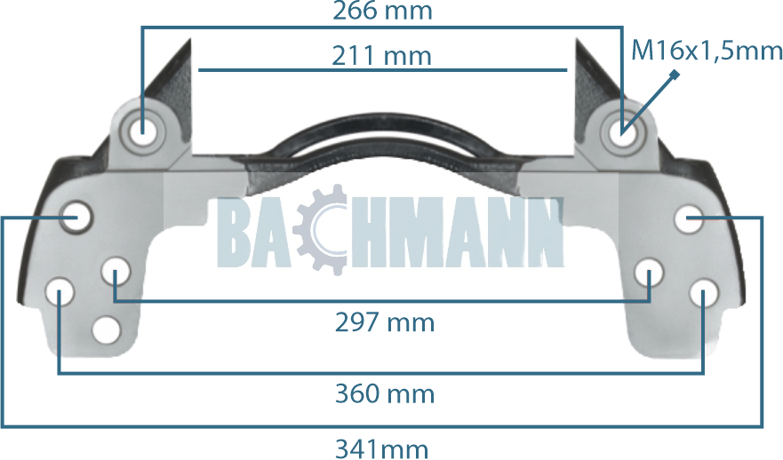 Caliper Carrier Left IVECO