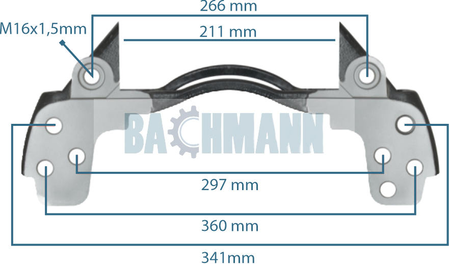 Caliper Carrier Right IVECO