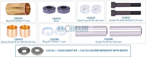 [122153] Caliper Repair Kit