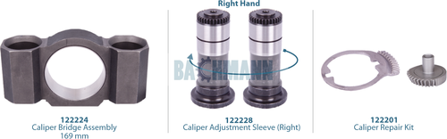 [122230] Caliper Bridge Assembly (Right) 