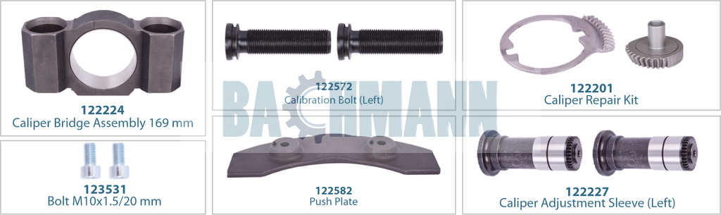 Caliper Repair Kit (Left)