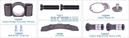 [122231] Caliper Repair Kit (Left)