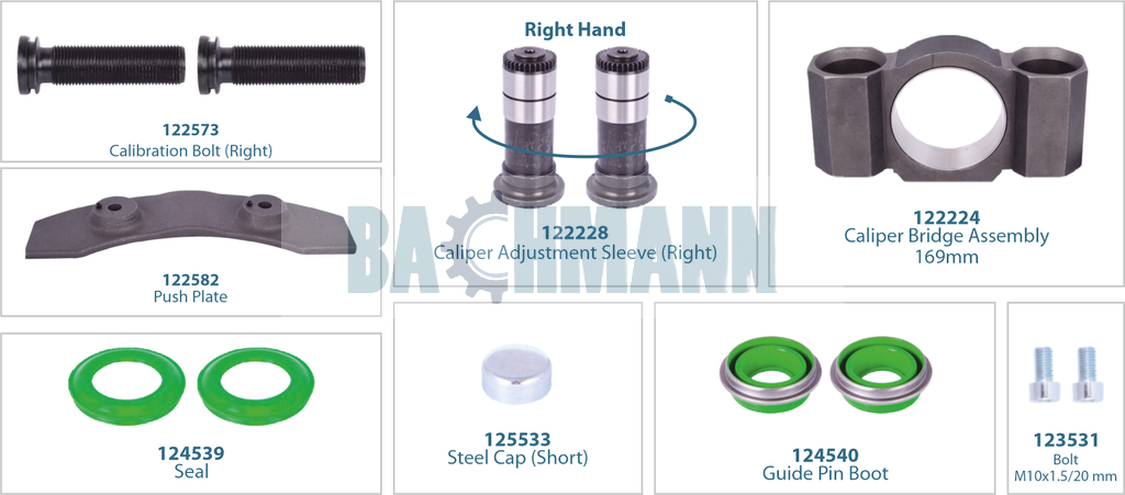 Caliper Repair Kit (Right)