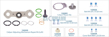 [122237] Caliper Mechanism Repair Kit (Left) 