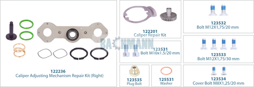 [122238] Caliper Mechanism Repair Kit (Right) 