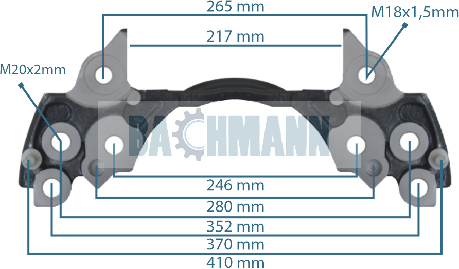 Caliper Carrier Elsa 225