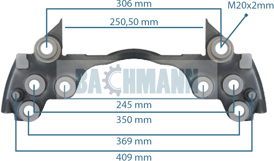 Caliper Carrier D Duco 22,5