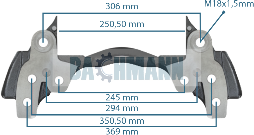 Caliper Carrier Elsa 2 22.5"