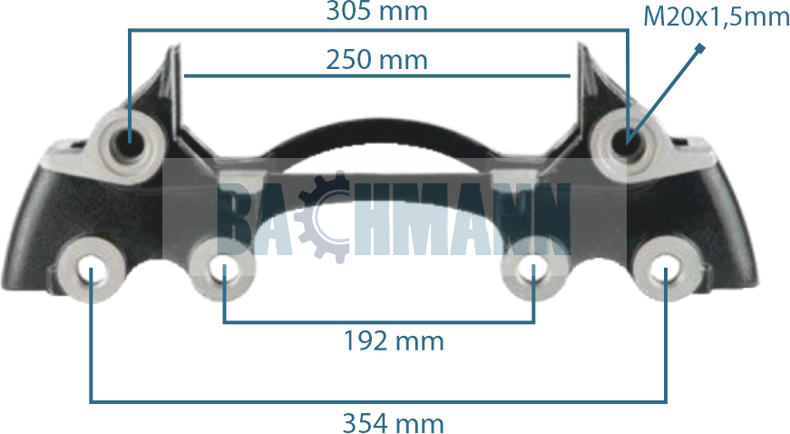 Caliper Carrier D LISA