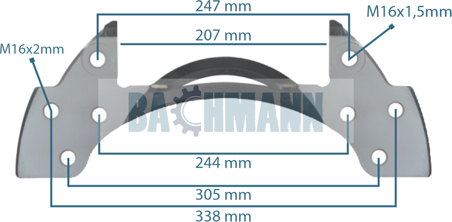 Caliper Carrier DX195