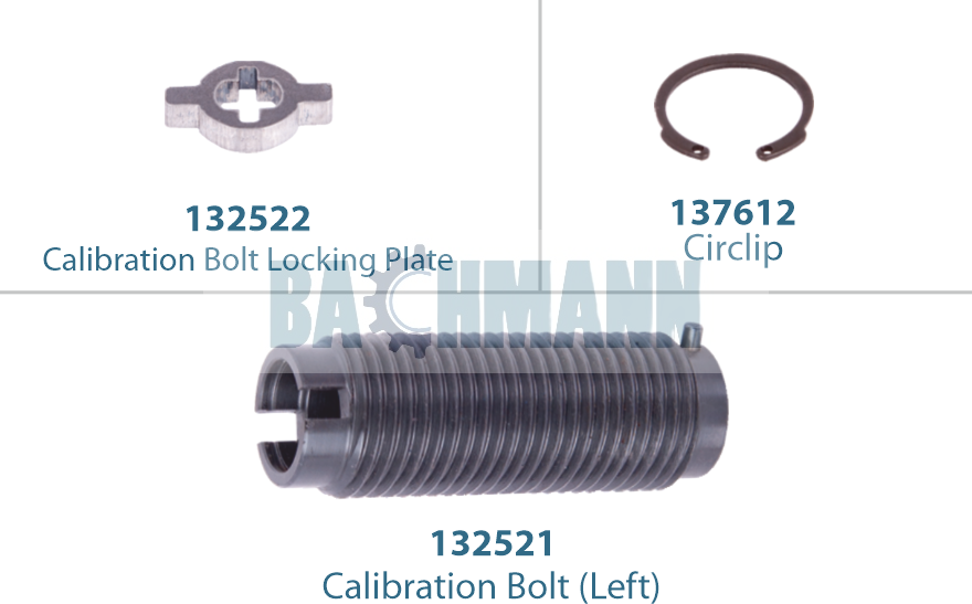 Caliper Calibration Bolt Kit (Left)