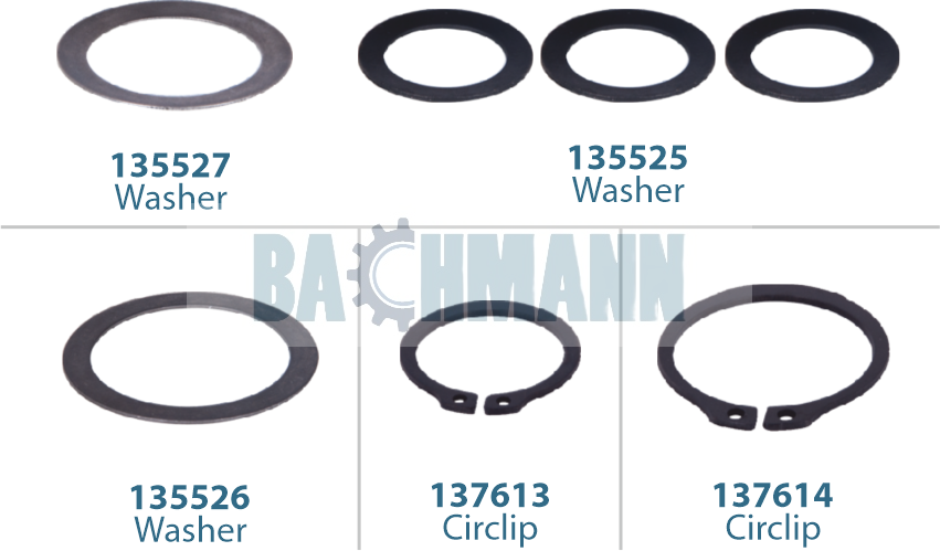 Caliper Mechanism Washer Kit