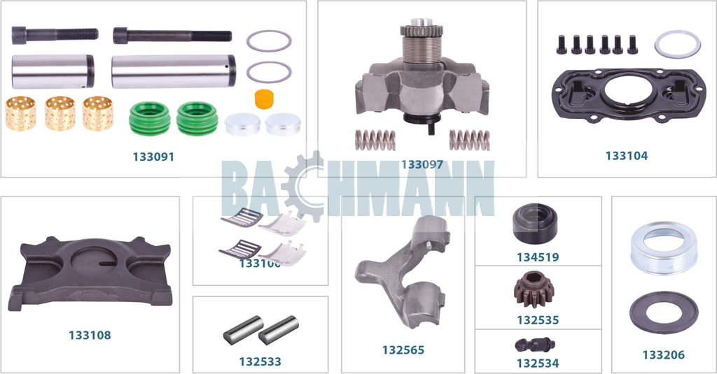 Caliper Complete Repair Kit Left