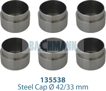 [133190] Caliper Steel Cap Kit