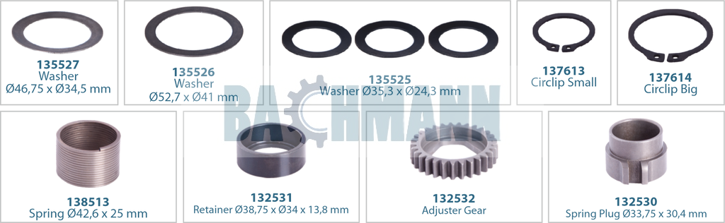 Caliper Adjusting Mechanism Kit 