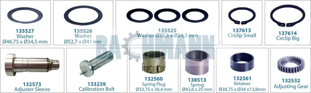 Caliper Adjusting Mechanism Repair Kit