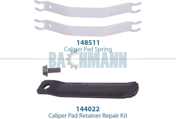 [144024] Caliper Brake Pad Retainer Repair Kit