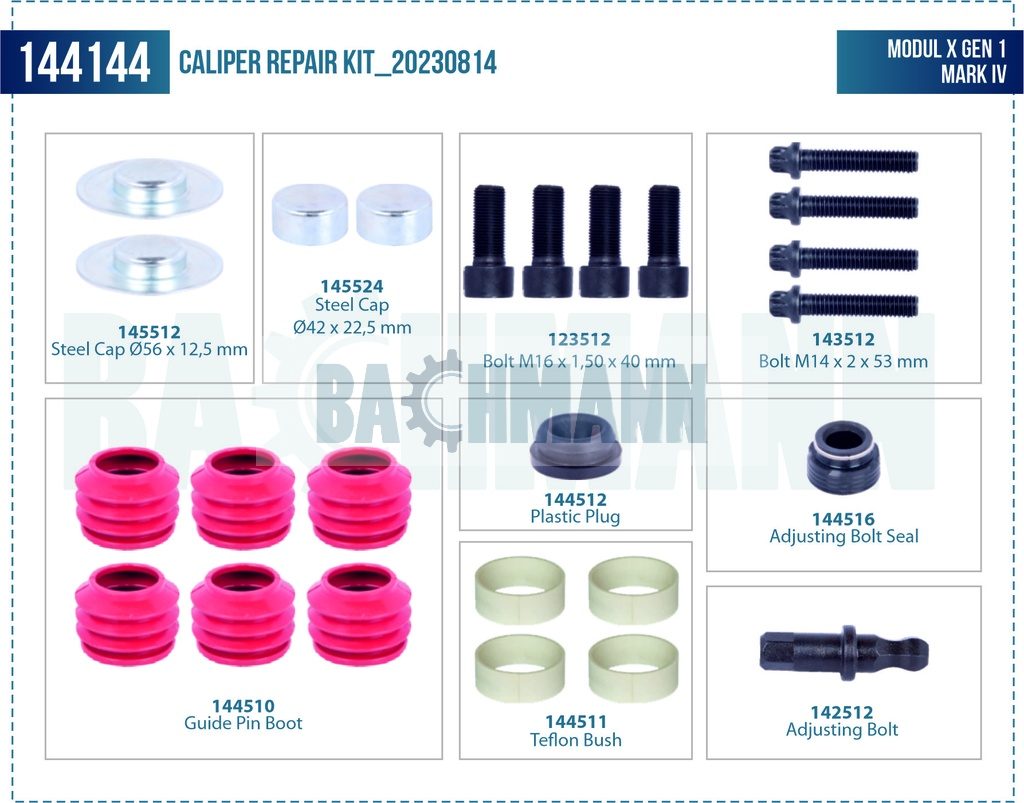 Caliper Repair Kit 