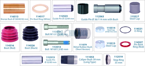 [111419] Kaliper Tamir Takımı