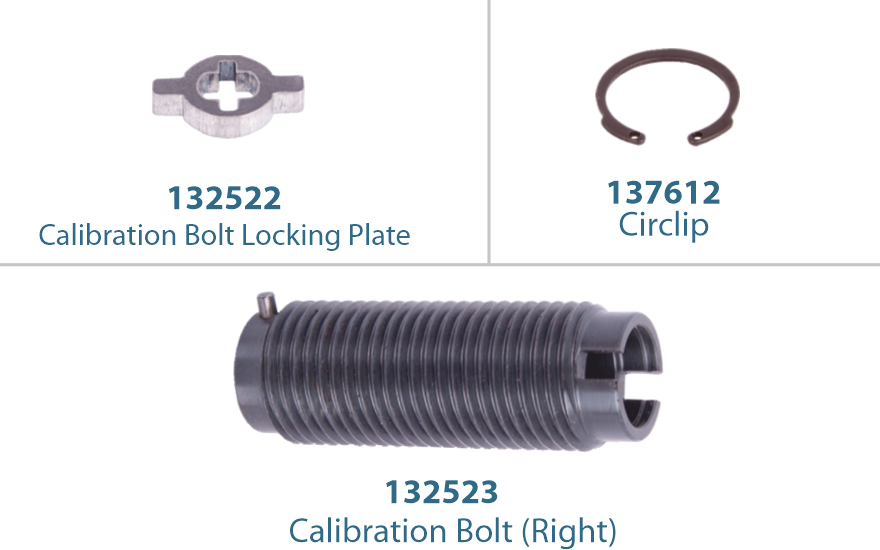 Caliper Calibration Bolt Kit (Right) 