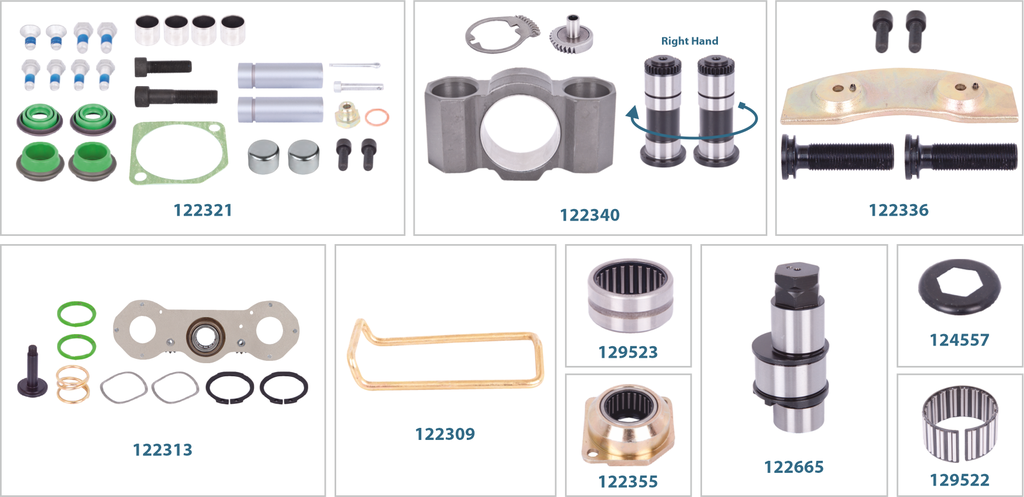 Caliper Complete Repair Kit Right