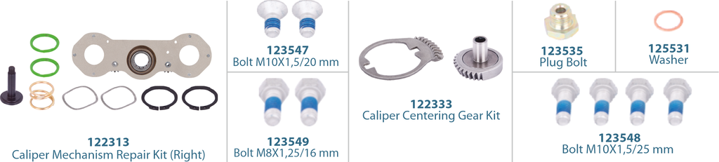 Caliper Mechanism Repair Kit (Right) 