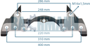 Caliper Carrier BPW Axle