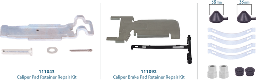 [111091] Caliper Brake Pad Retainer Repair Kit