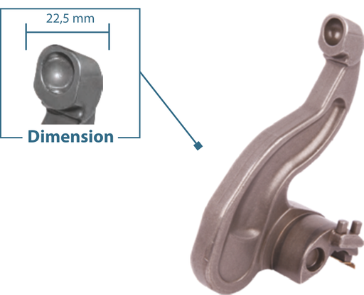 [111190] Caliper Lever (Radial - Bus Type)