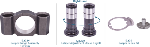 [122230] Caliper Bridge Assembly (Right) 