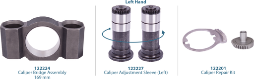 [122229] Caliper Bridge Assembly (Left) 