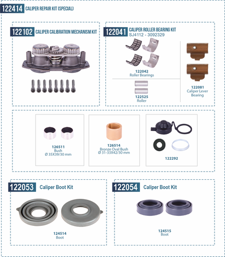 [122414] Caliper Repair Kit (Special)