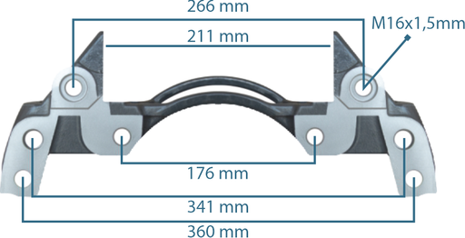 [111319] Caliper Carrier 19.5" MB ATEGO